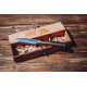Knife Damascus steel professional GRILLI, 9cm 77733