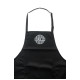 Grill apron in black color GRILLI 777477