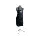 Grill apron in black color GRILLI 777477