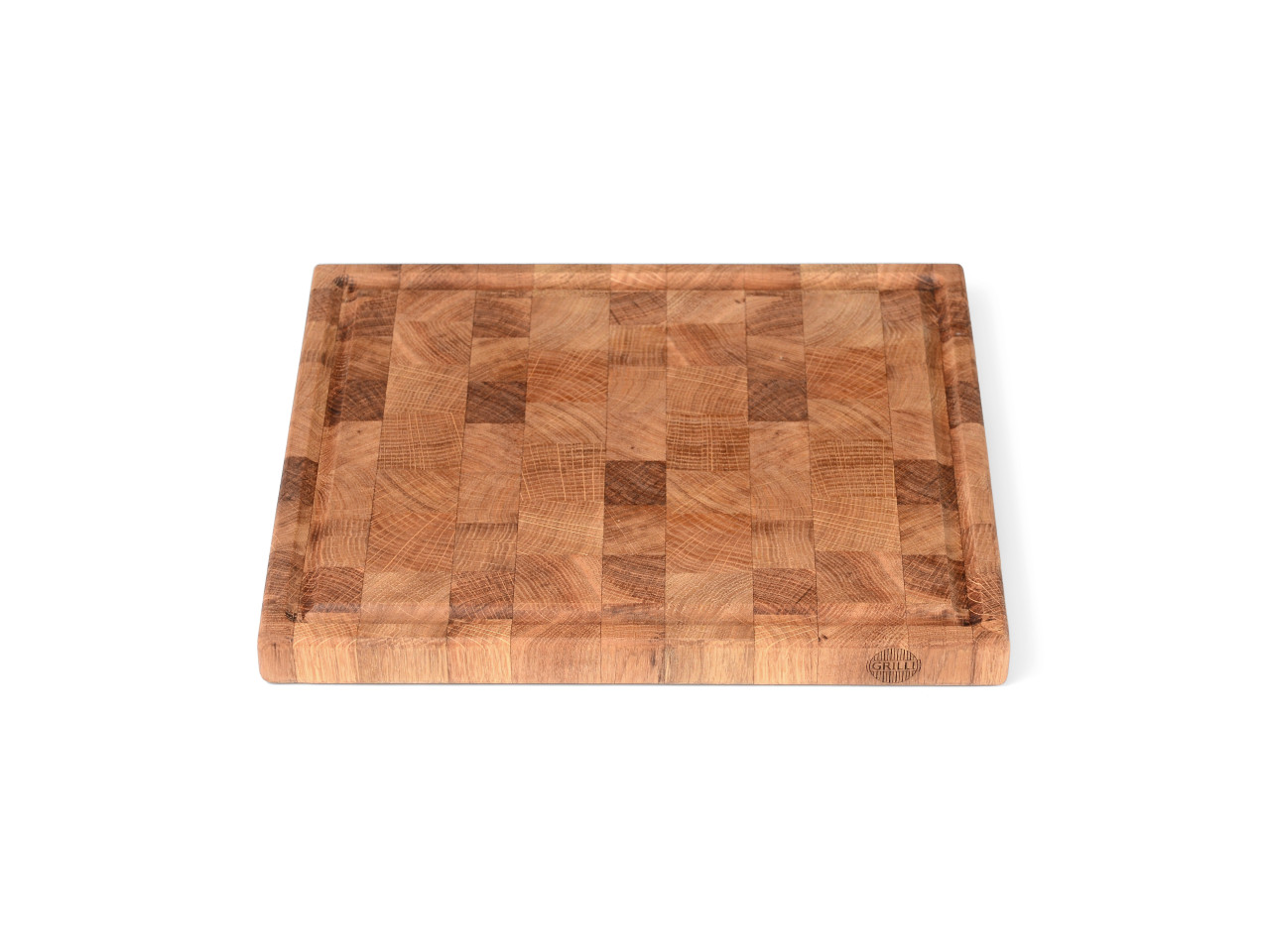 Professional double-sided oak cutting board 29x34cm GRILLI 777749