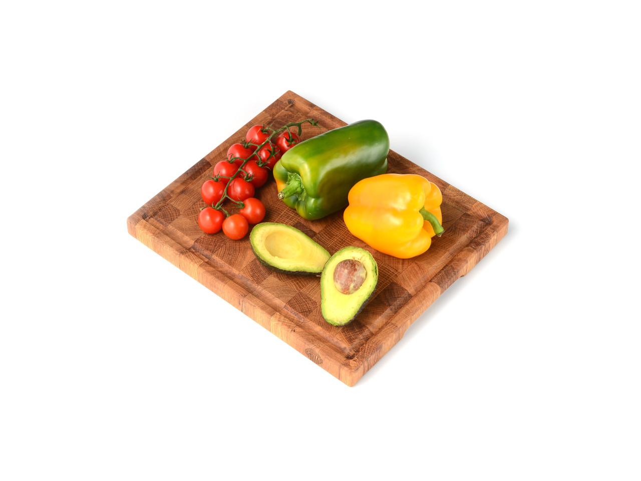 Professional double-sided oak cutting board 29x34cm GRILLI 777749