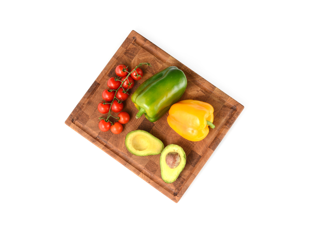 Professional double-sided oak cutting board 29x34cm GRILLI 777749