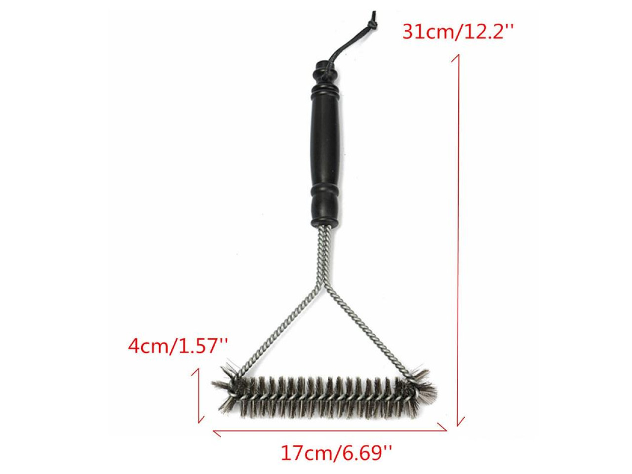Stainless steel grill brush 30 cm GRILLI 77700