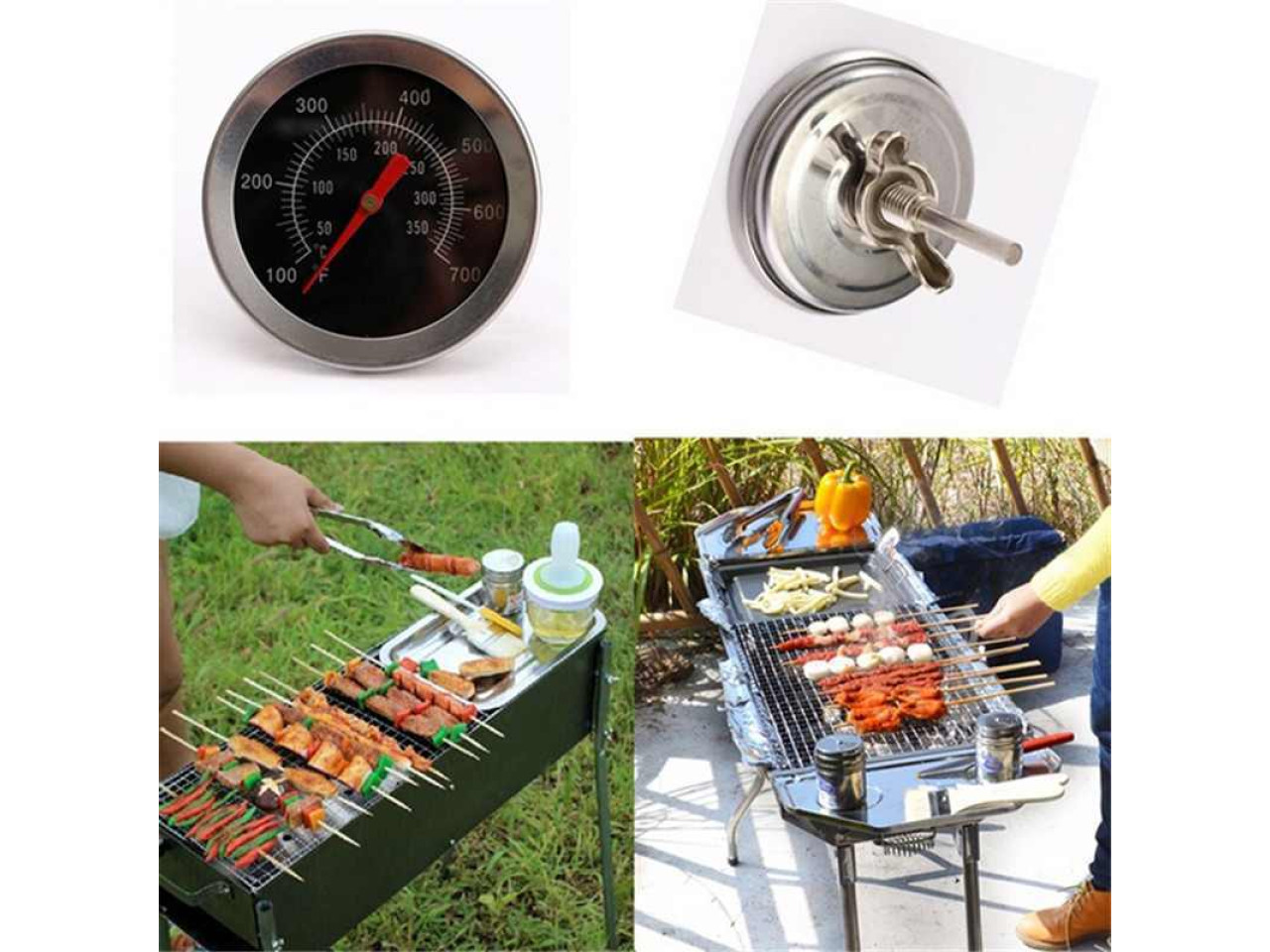Temperature gauge for GRILLI 77755 grill