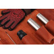 Leather grill tool organizer + TOP 10 GRILLI accessories 888044
