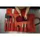 Leather grill tool organizer + TOP 10 GRILLI accessories 888044