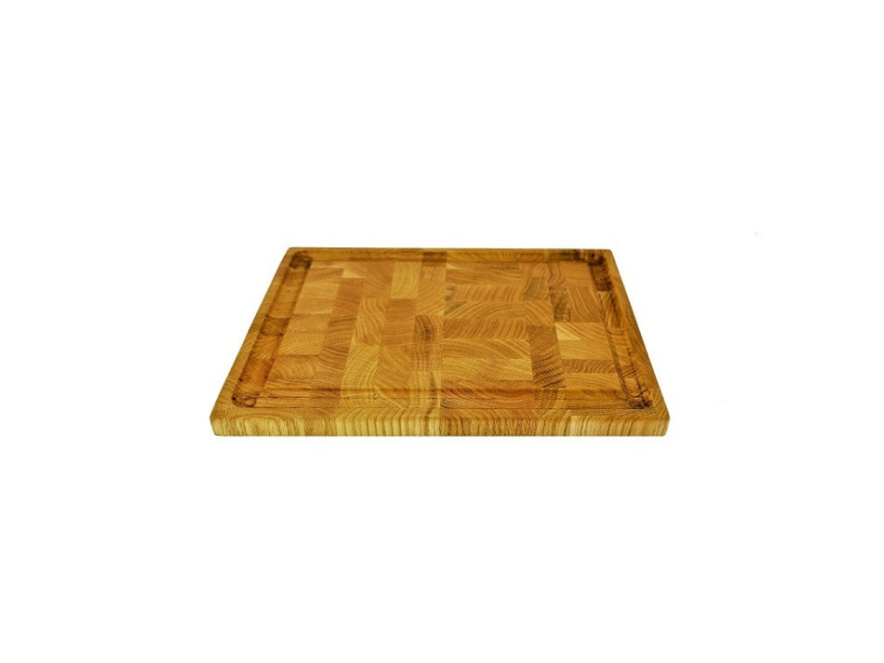 Cutting and serving board with side arrangement of wooden blocks GRILLI 77784