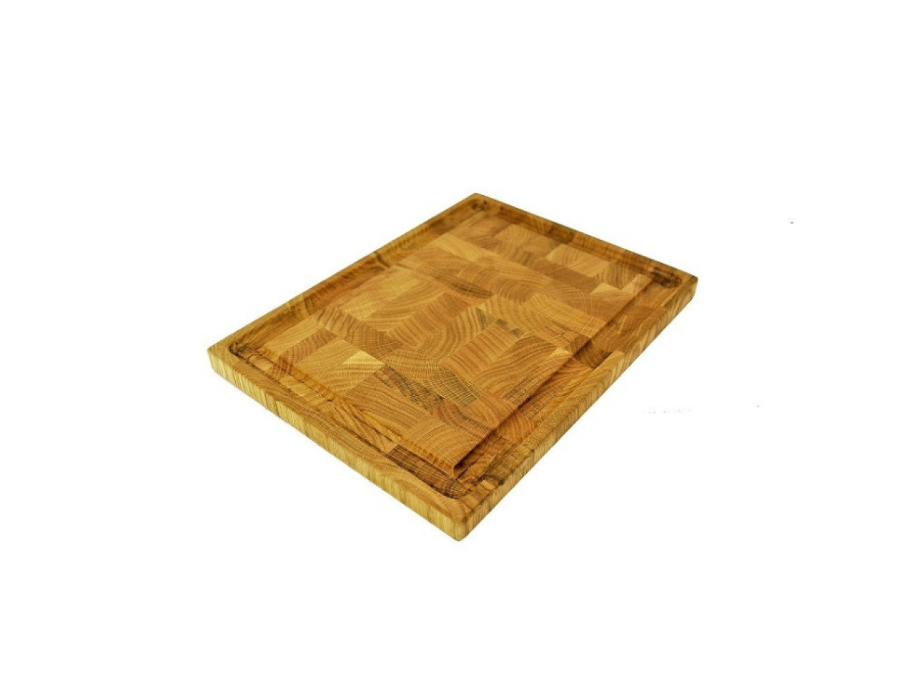 Cutting and serving board with side arrangement of wooden blocks GRILLI 77784