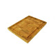 Cutting and serving board with side arrangement of wooden blocks GRILLI 77784