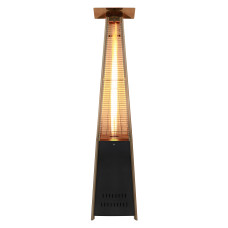 Parasol ogrzewacz gazowy tarasowy Piramida czarny GRILLI 77377