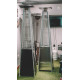 Umbrella gas patio heater Pyramid black GRILLI 77377