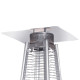 Umbrella gas patio heater Pyramid black GRILLI 77377
