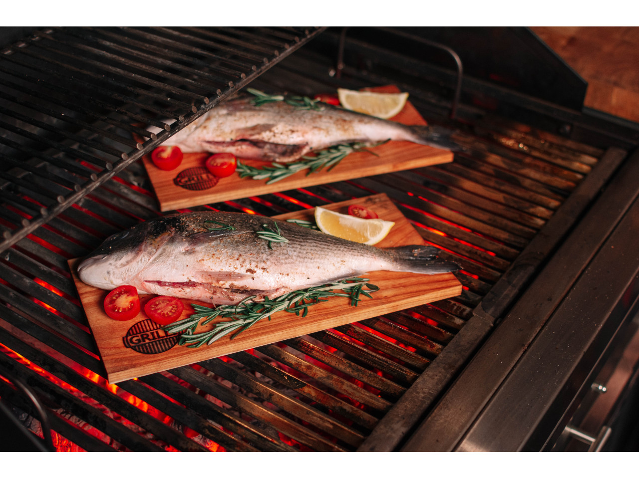 Cedar planks for grilling 2pcs 15*30cm GRILLI 777726