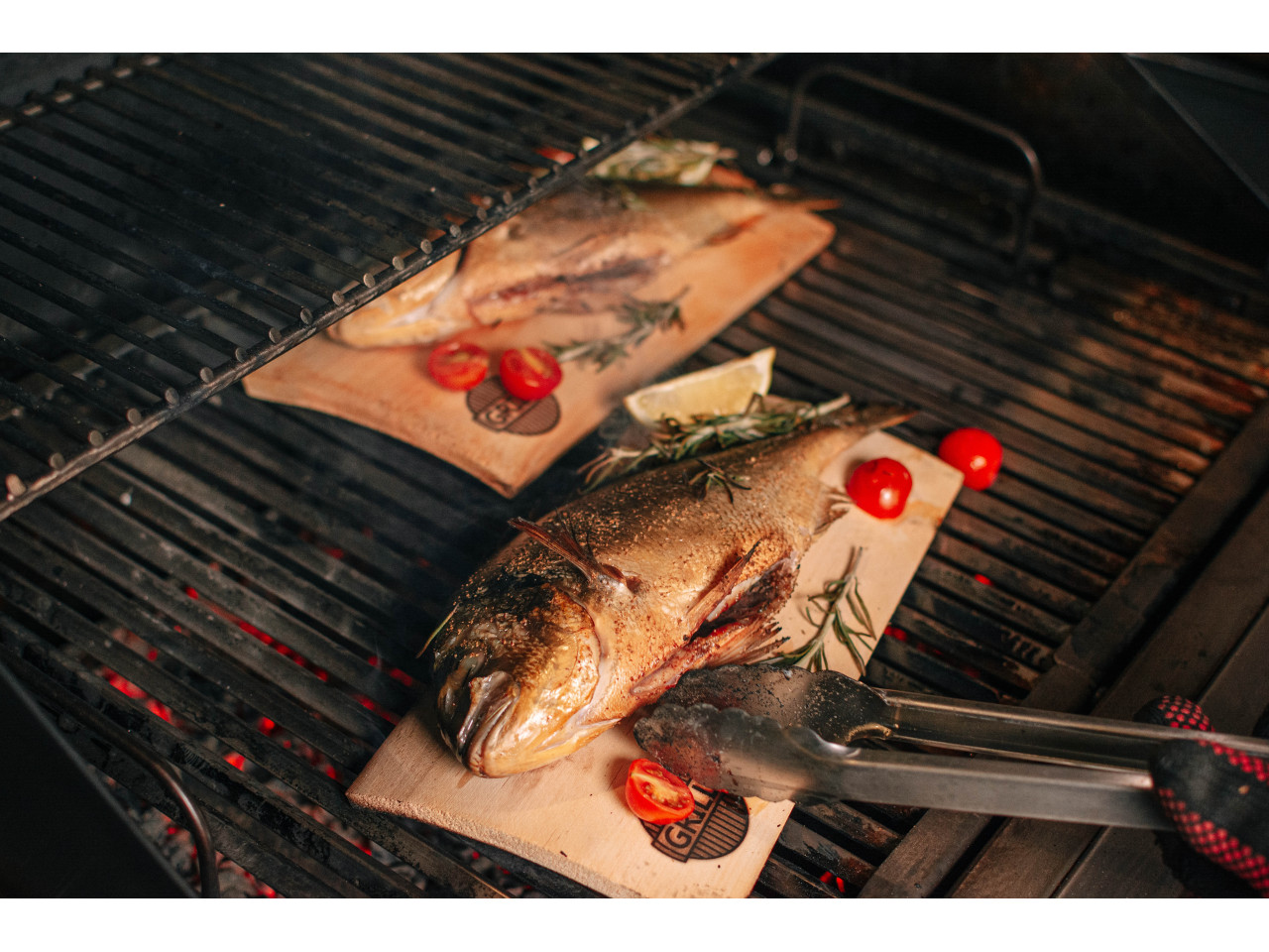 Cedar planks for grilling 2pcs 15*30cm GRILLI 777726
