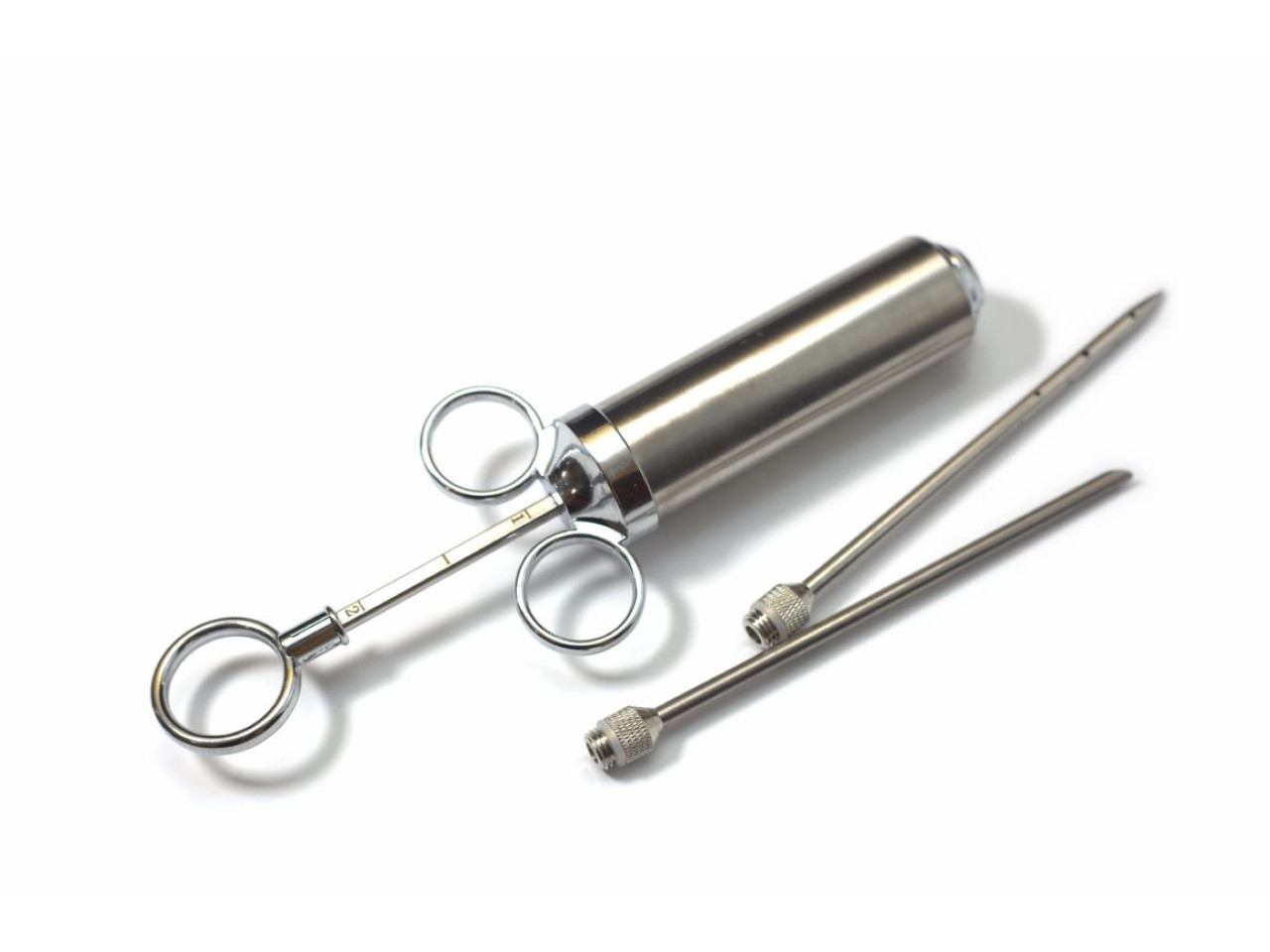 Marinade syringe steel 2 needles GRILLI 77757