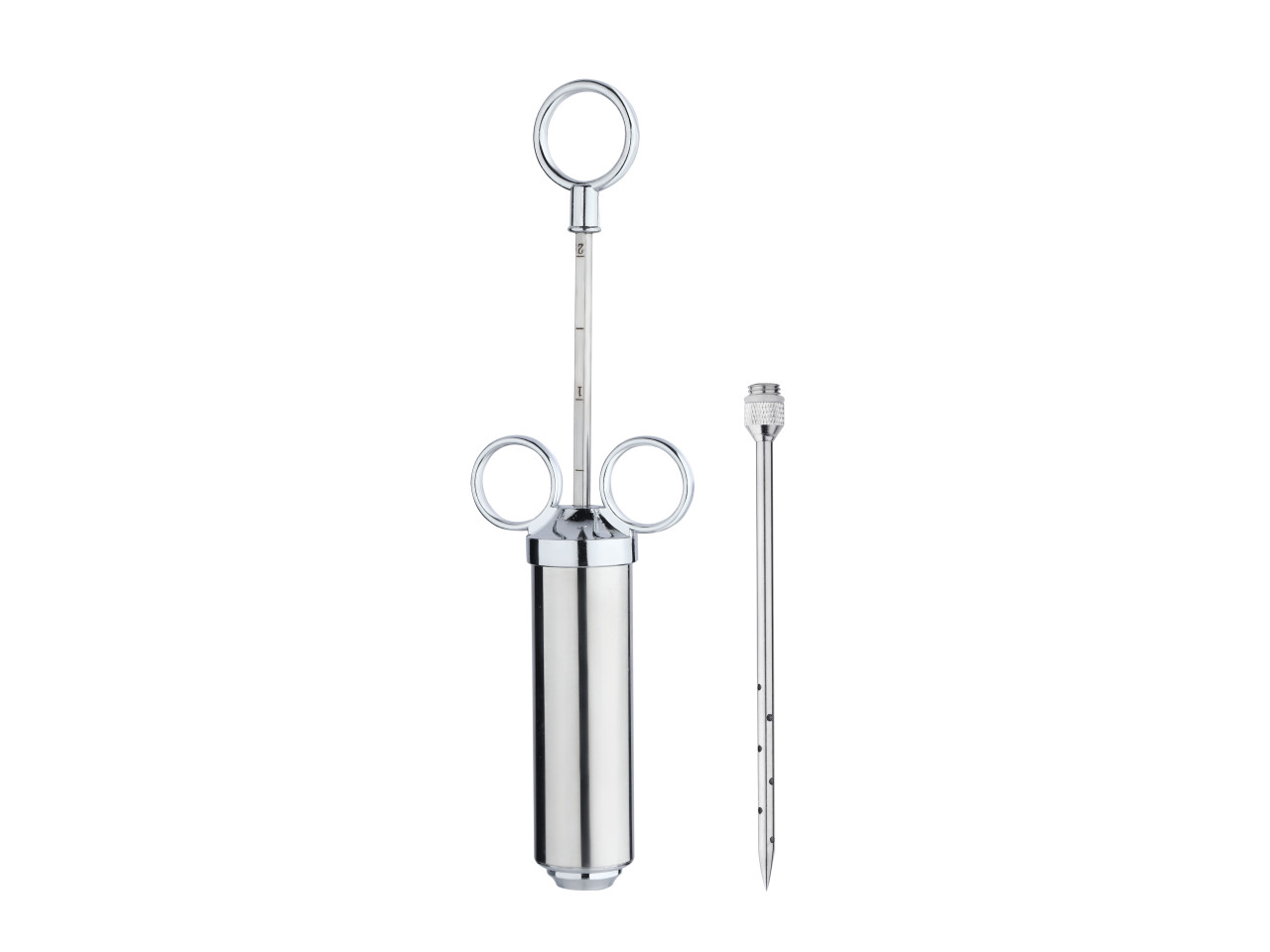 Marinade syringe steel 2 needles GRILLI 77757