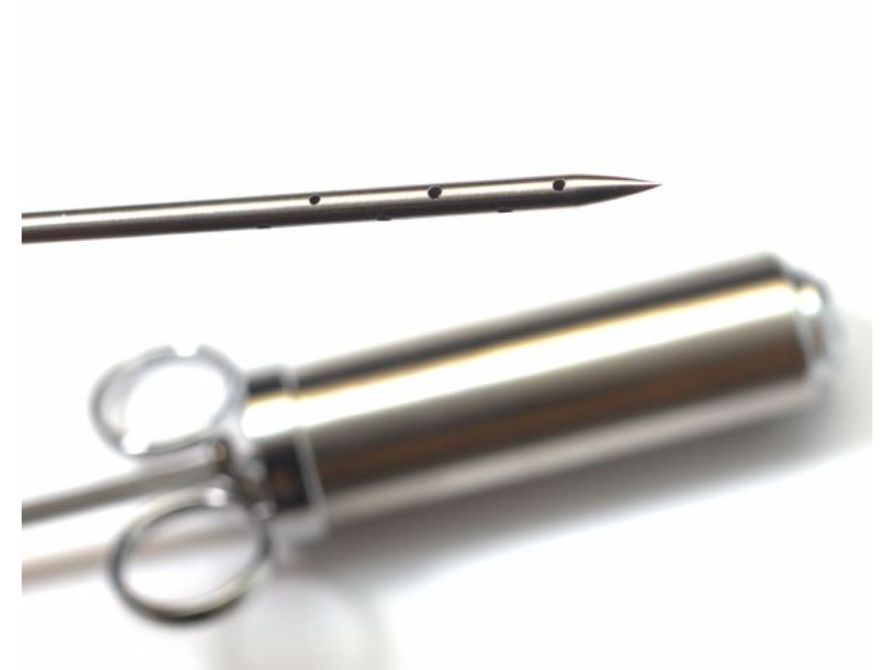Marinade syringe steel 2 needles GRILLI 77757