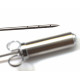 Marinade syringe steel 2 needles GRILLI 77757