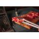Large stainless steel kitchen grill tongs 45cm GRILLI 777718