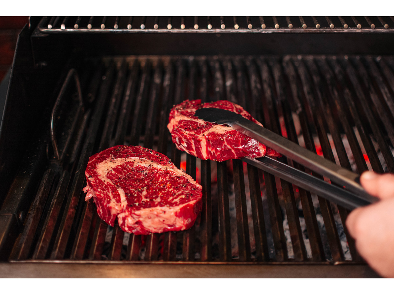 Large stainless steel kitchen grill tongs 45cm GRILLI 777718