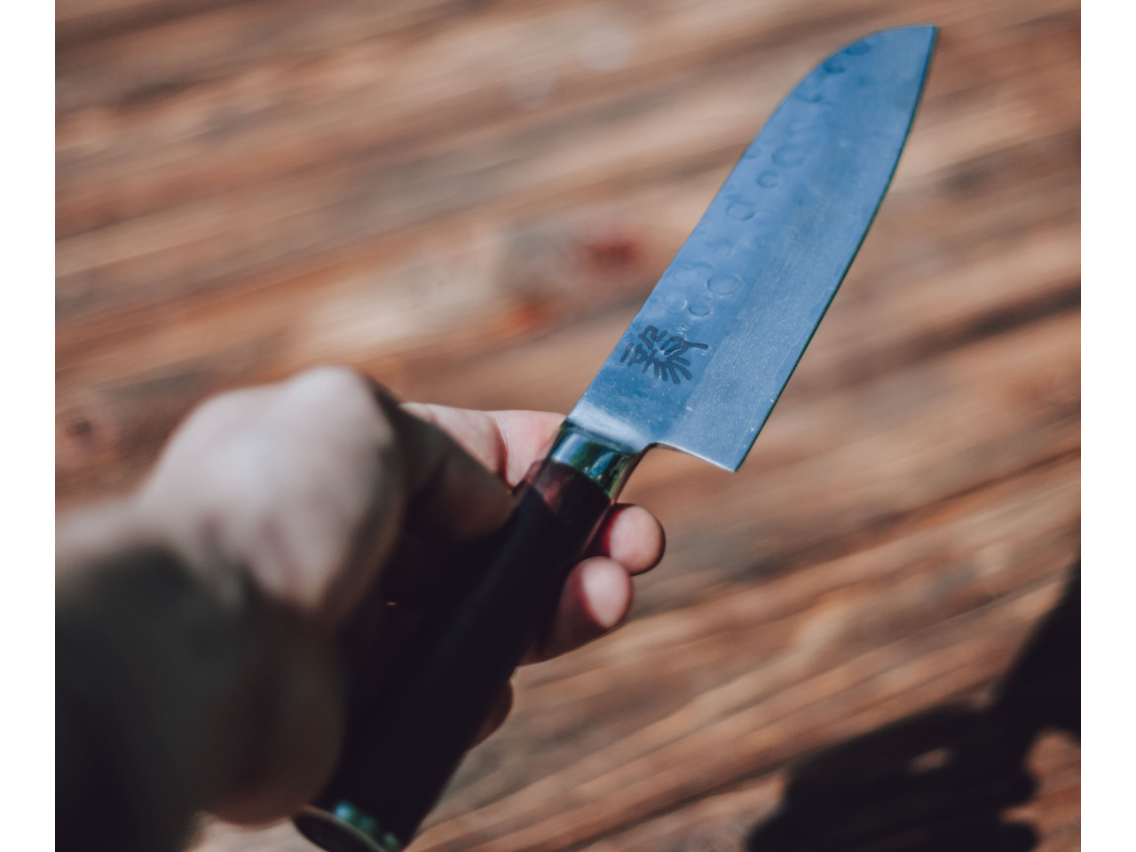 Santoku Professional Damascus Knife, 17cm GRILLI 77728