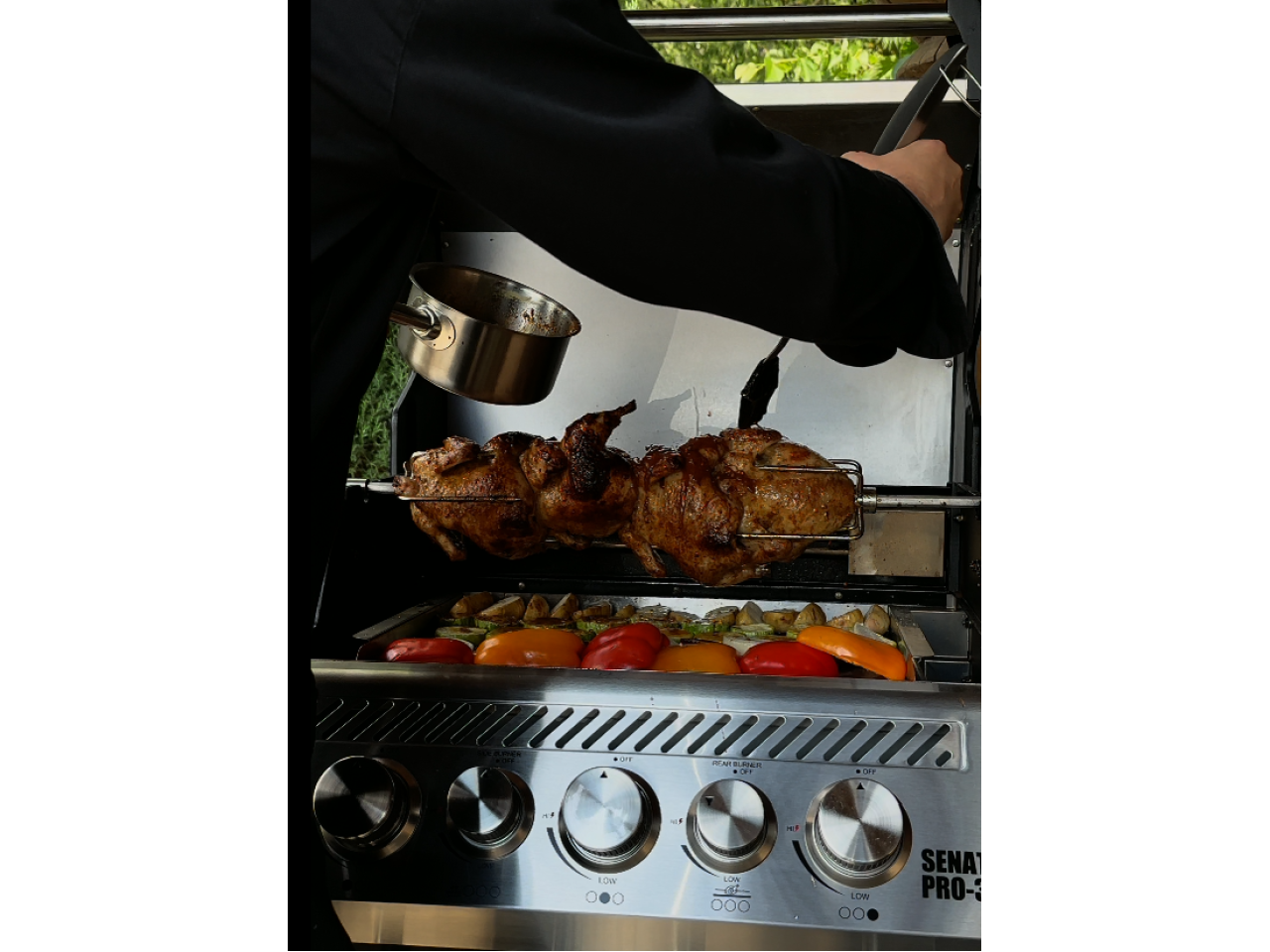 Heat resistant silicone marinade brush GRILLI 777719