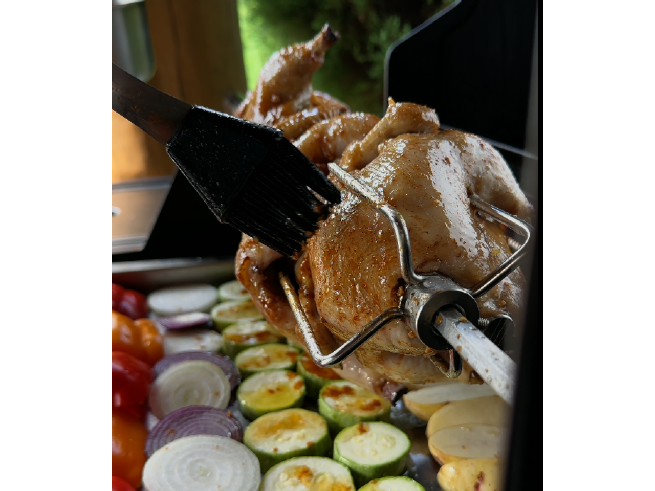 Heat resistant silicone marinade brush GRILLI 777719