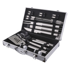Zestaw Sztućce do grillowania w walizce, 18 el. GRILLI 777753