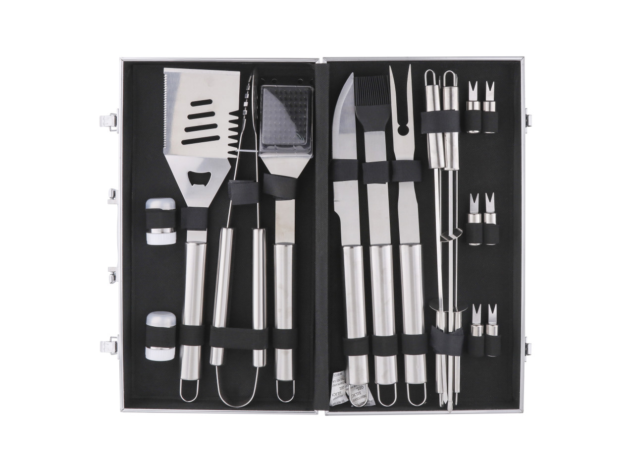Grilling cutlery set in a suitcase, 18 pieces GRILLI 777753
