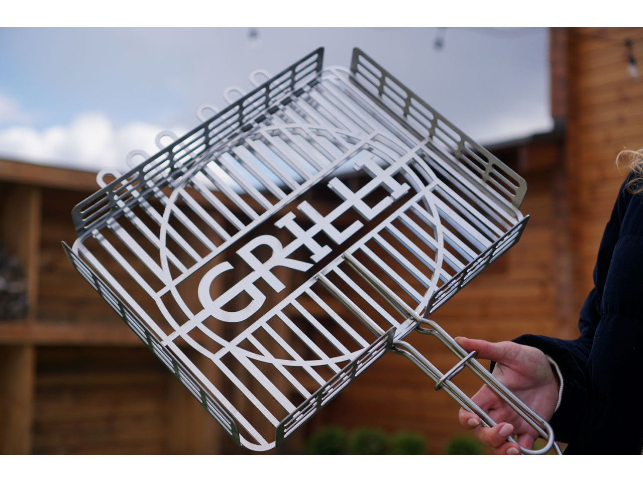 Grilling rack stainless steel 1.5mm 31x26 cm GRILLI 777766