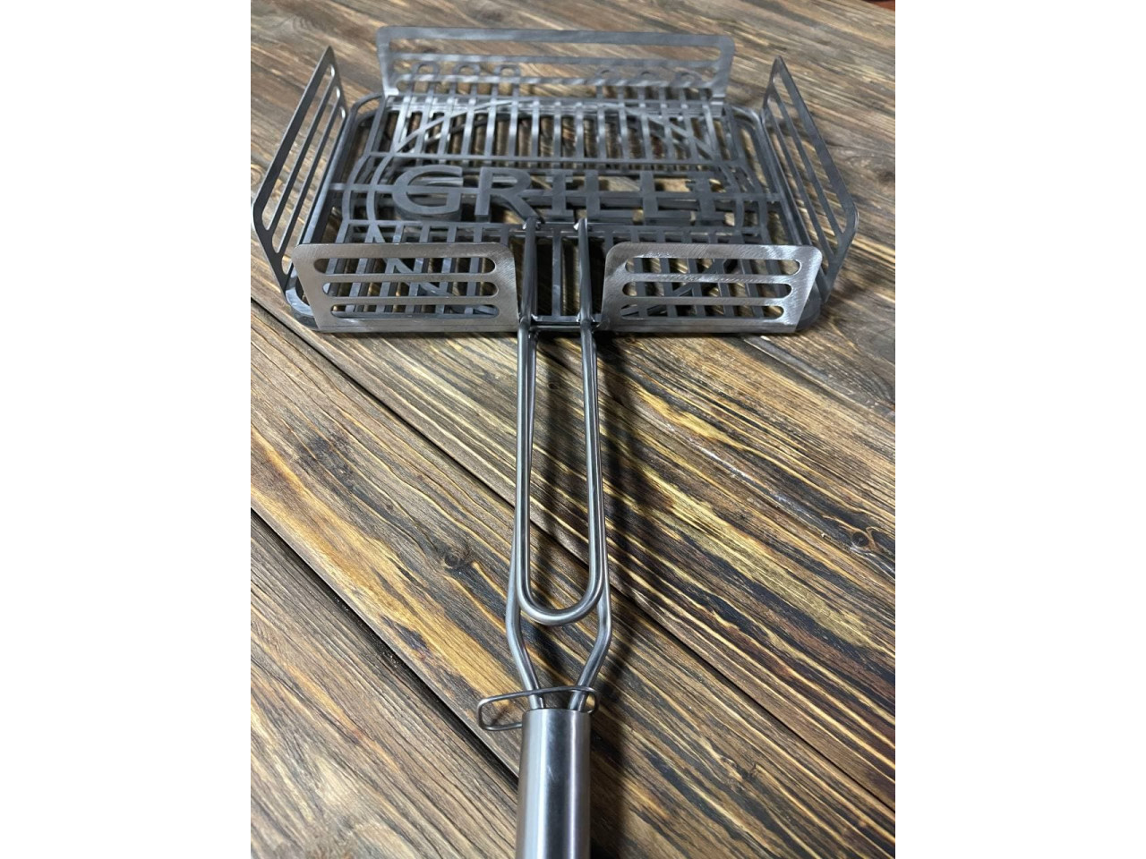Grilling rack stainless steel 1.5mm 42x32cm GRILLI 777767