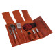 Leather organizer for grilling accessories, GRILLI 77716