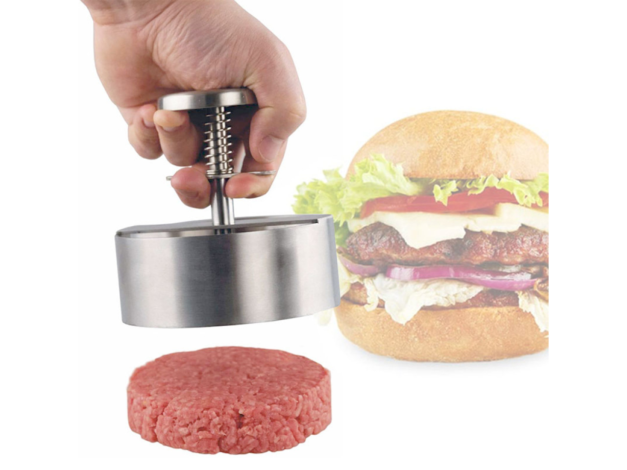 Pražský formulář pro hamburgerové placky GRILLI 77758