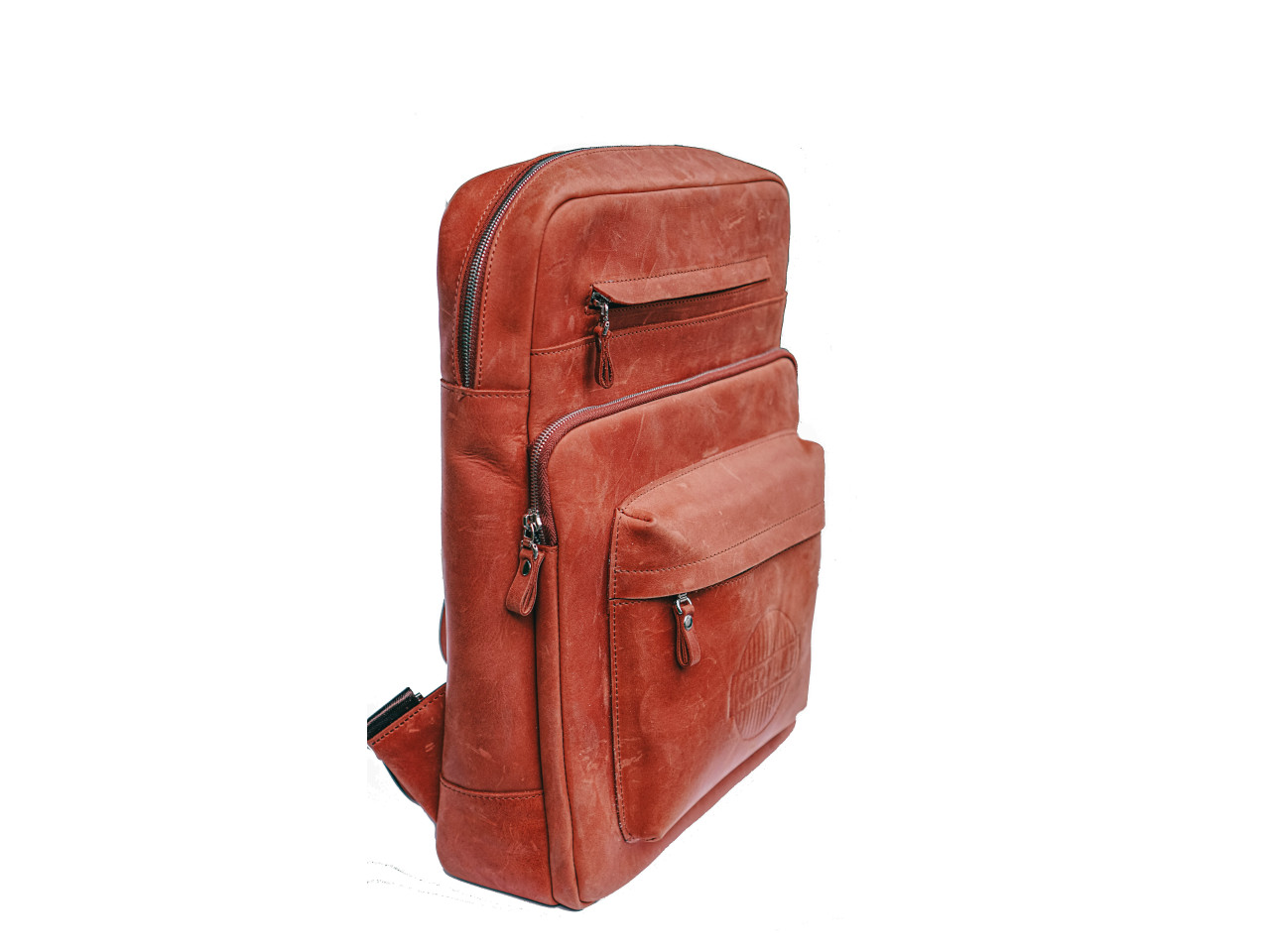 Versatile premium leather backpack GRILLI 777754