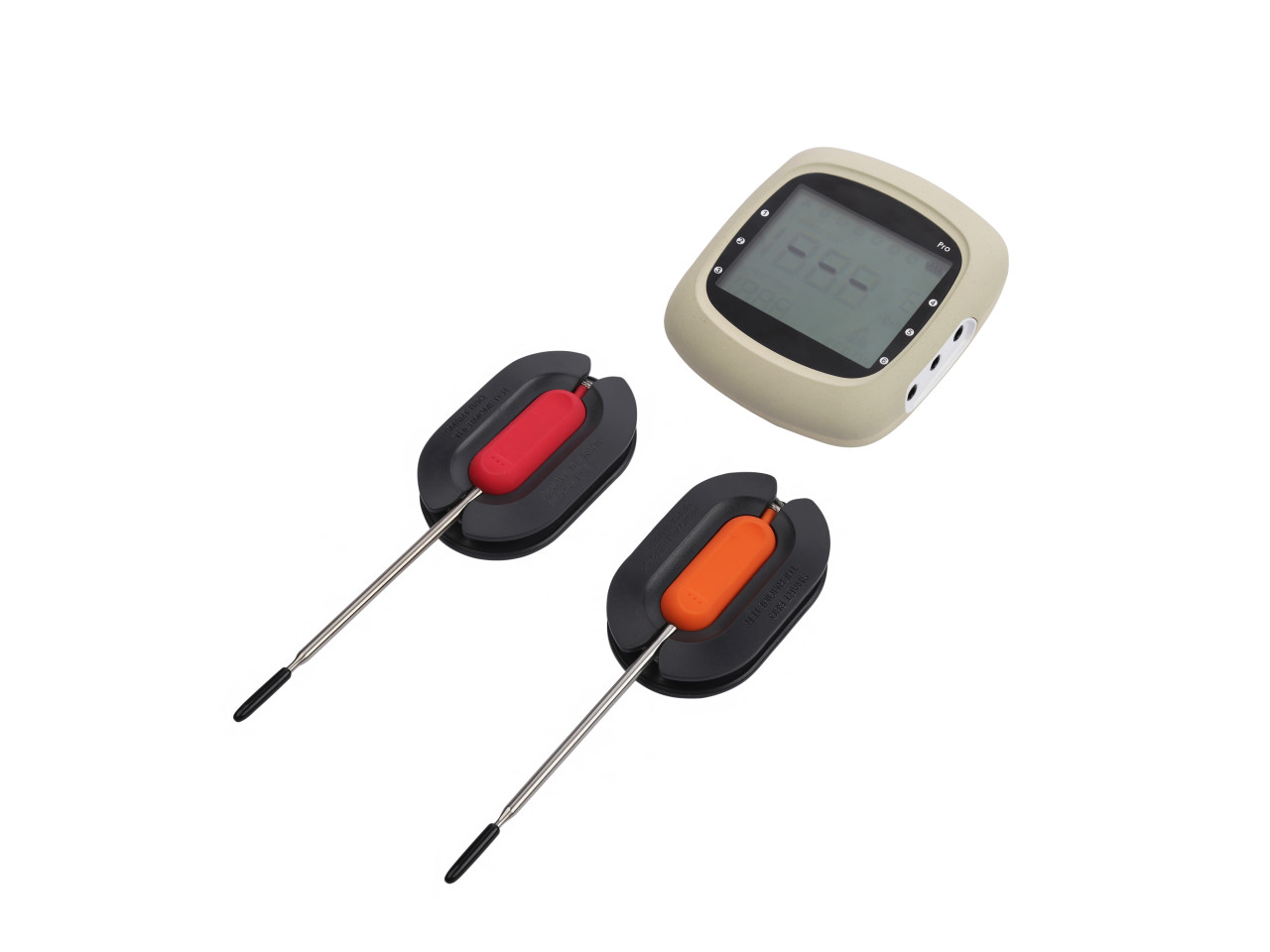 EasyBBQ Remote Bluetooth Grill Thermometer 2 Probes GRILLI Pro3