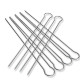 Double skewers 6 pieces in a case, 30.5cm, made of stainless steel GRILLI 9623