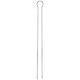 Double skewers 6 pieces in a case, 30.5cm, made of stainless steel GRILLI 9623