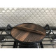 Cast iron wok (cauldron) 35.5*10cm with wooden lid GRILLI 9637