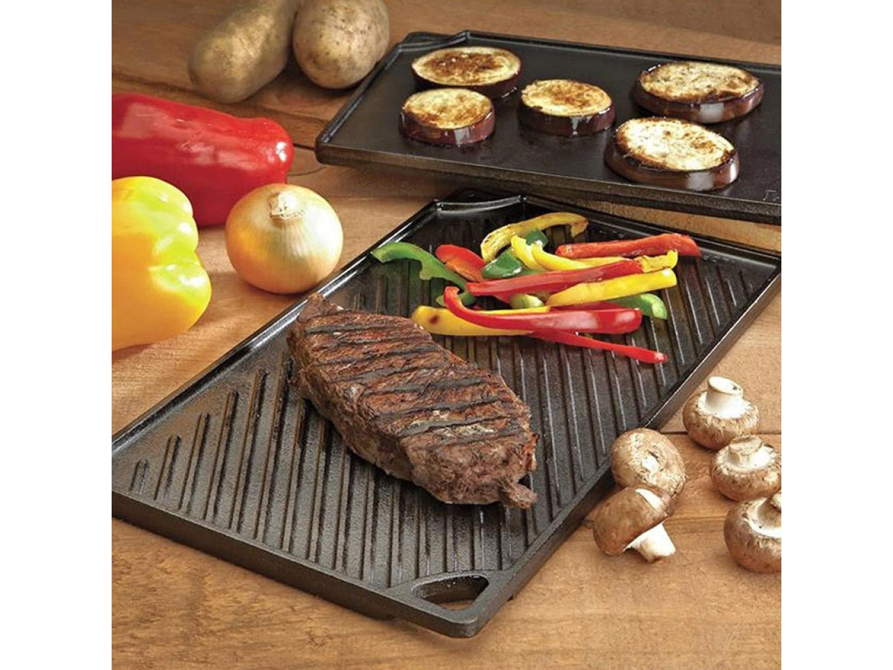 Plyta żeliwna plancha 46*26cm GRILLI 9638