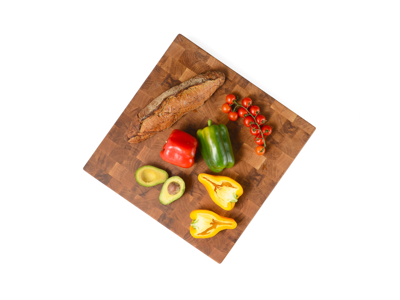 Professional double-sided oak grilling board 50x50x5cm GRILLI 77009807