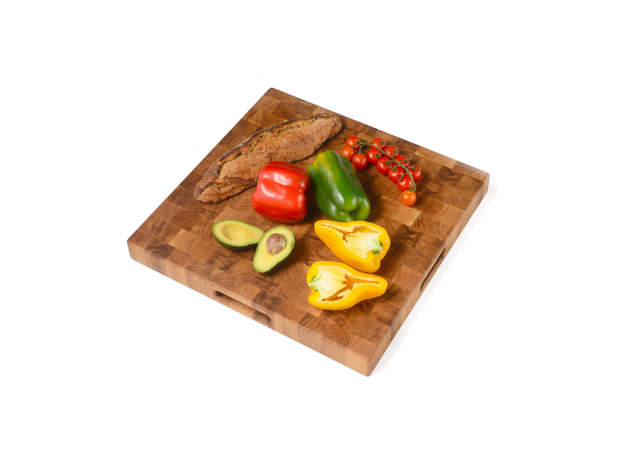 Professional double-sided oak grilling board 50x50x5cm GRILLI 77009807