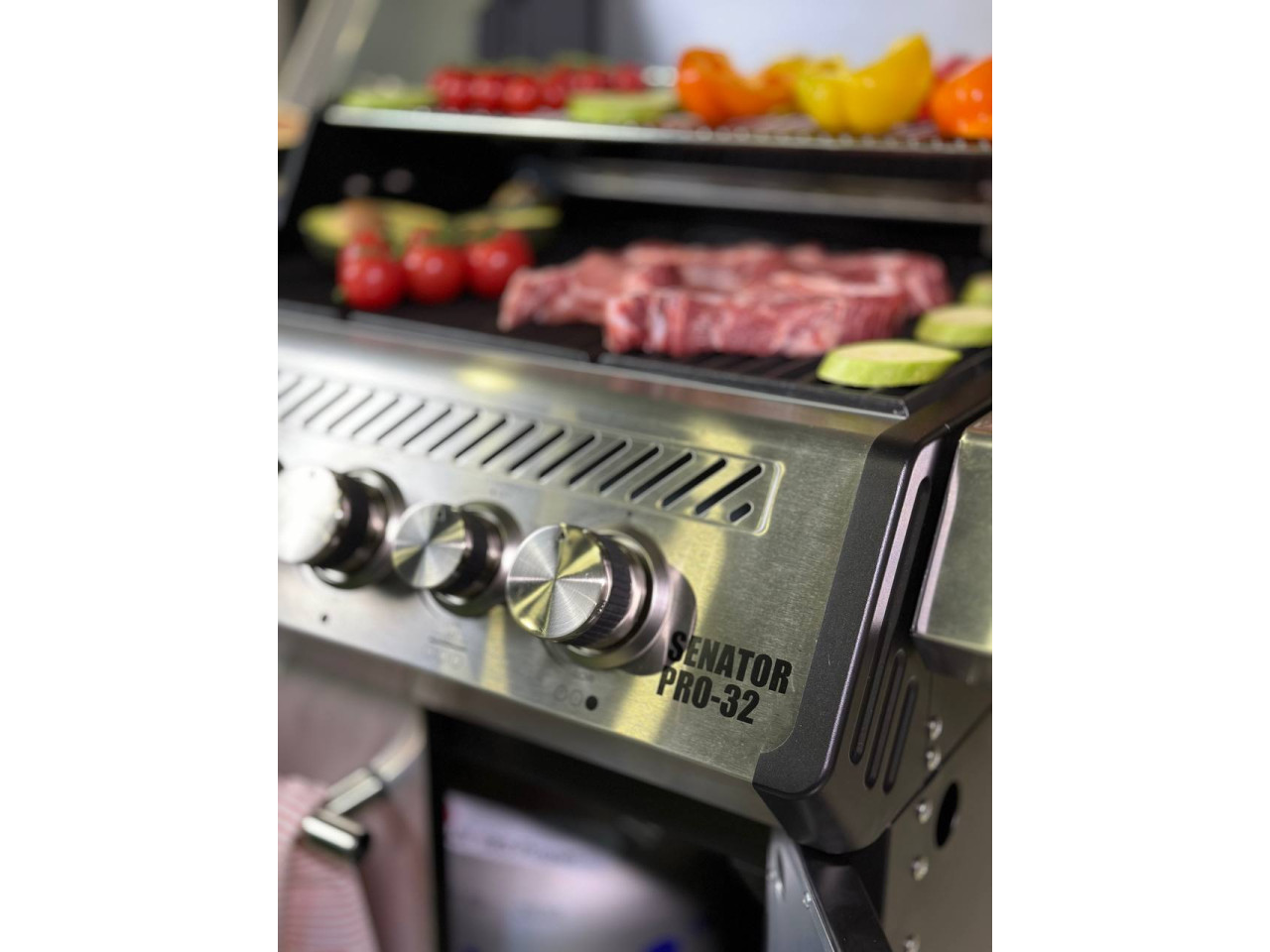 Газовий гриль Senator Pro-32 з системою Block Fire GRILLI 700377