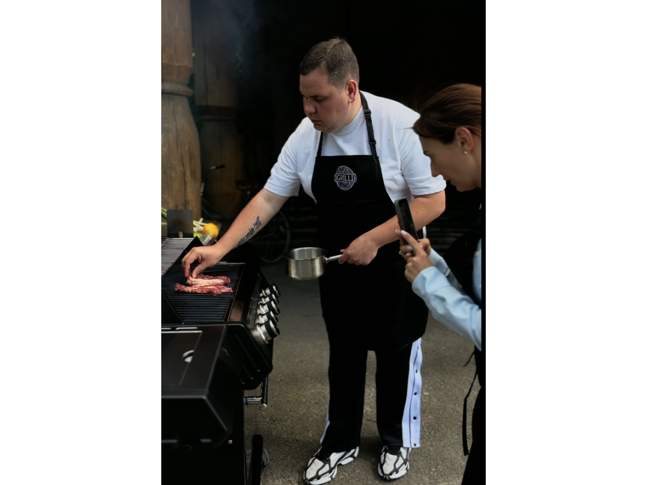 Газовий гриль Senator Pro-42 з системою BBQ Block Fire GRILLI 700477