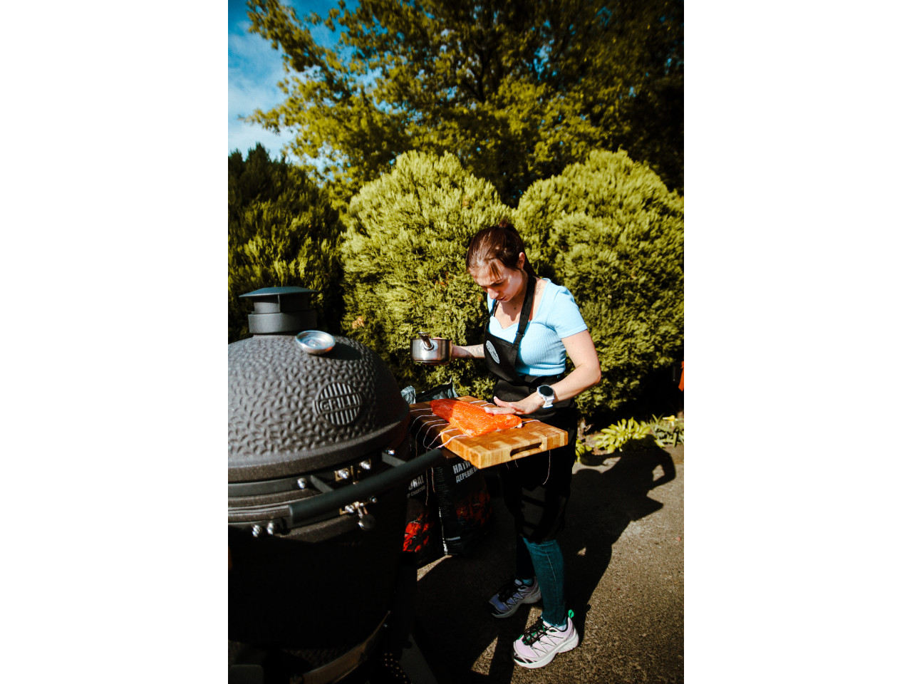 Ceramiczny grill węglowy 5 w 1 GRILLI Kamado L 749777