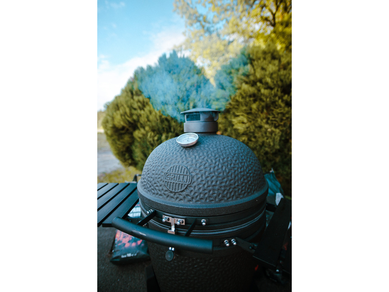 Ceramiczny grill węglowy 5 w 1 GRILLI Kamado L 749777