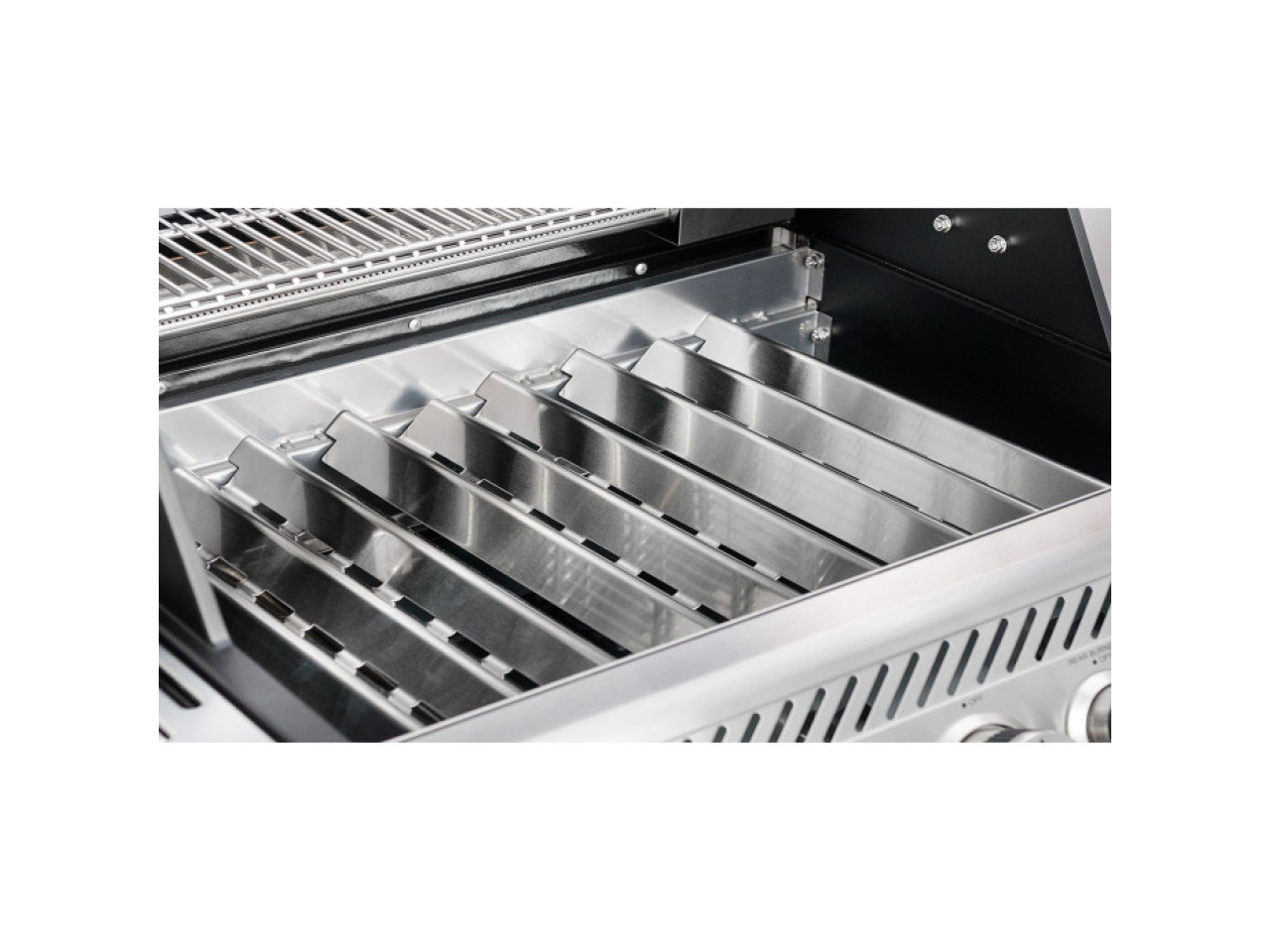 Block Fire system for the Broil King Porta Chef 320/Gem 10442 grill