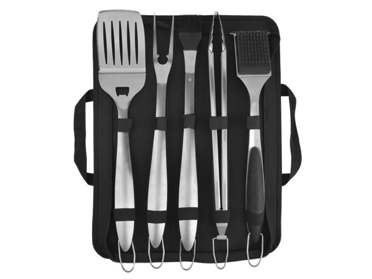 Grill set 6 in 1 stainless steel GRIILLI 700798