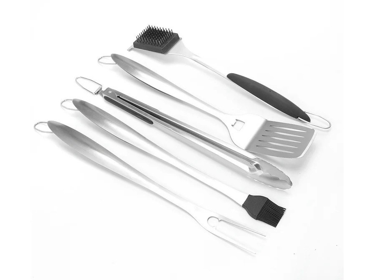 Grill set 6 in 1 stainless steel GRIILLI 700798