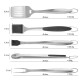 Grill set 6 in 1 stainless steel GRIILLI 700798