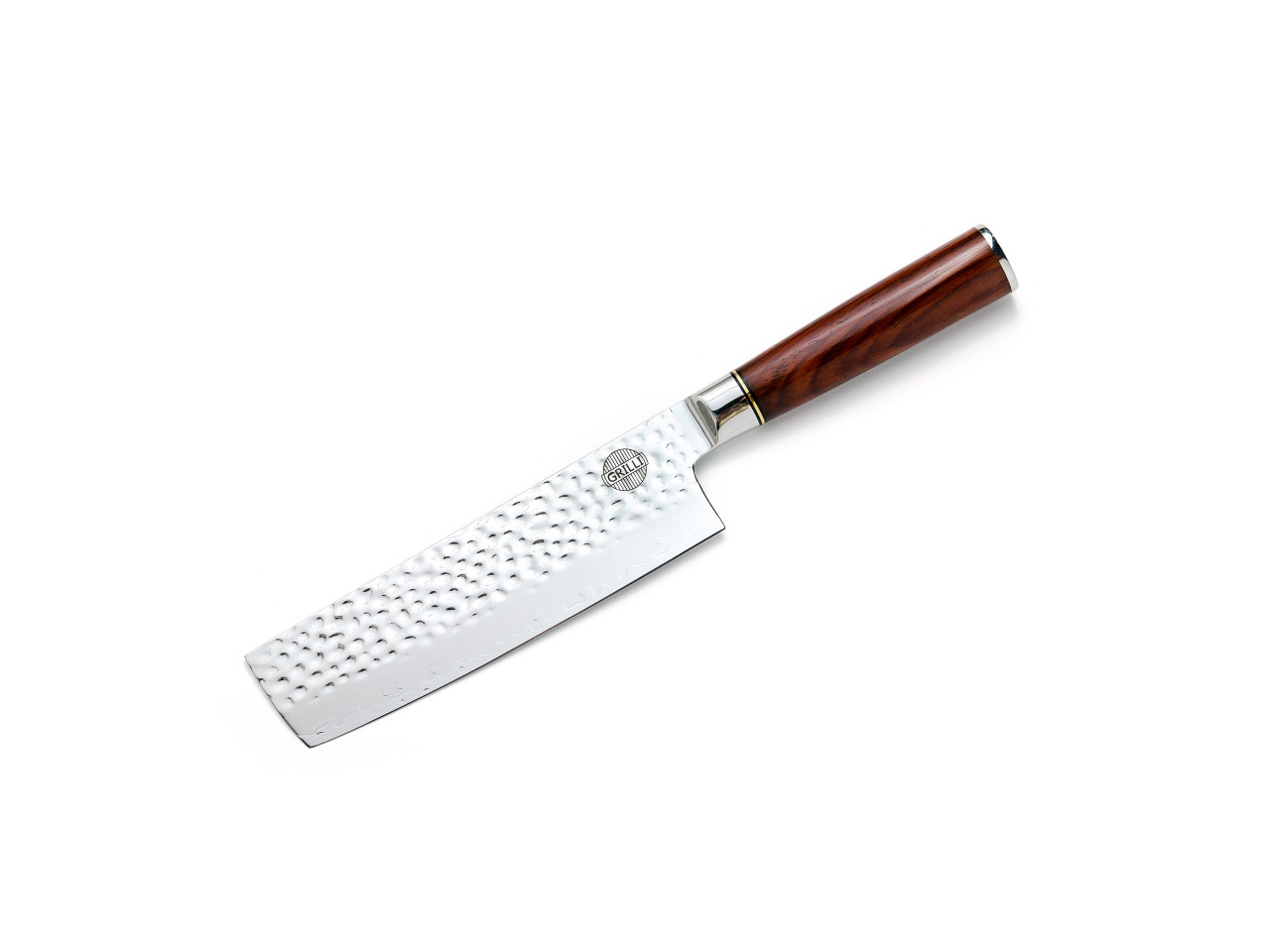 Professional Nakiri GRILLI Damascus steel knife 88872